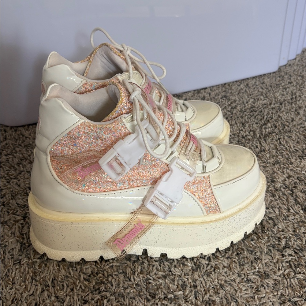 Demonia rave boots size 9